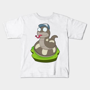 Snake Glasses Kids T-Shirt